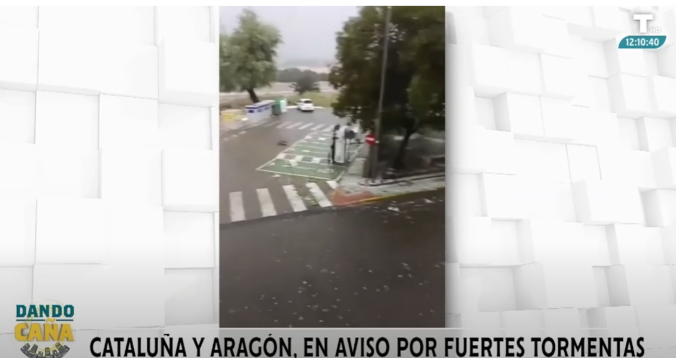 Aragón y Cataluña, en aviso por fuertes tormentas