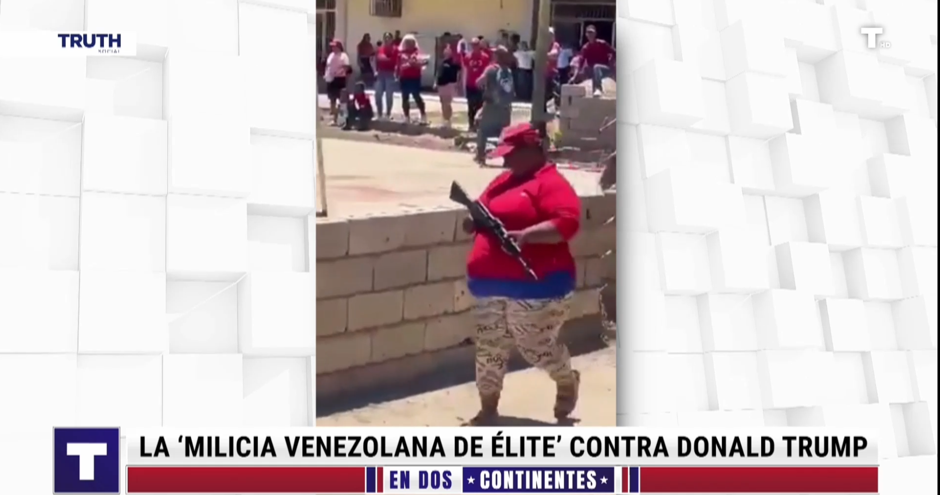 La ‘milicia’ secreta de Maduro contra Trump