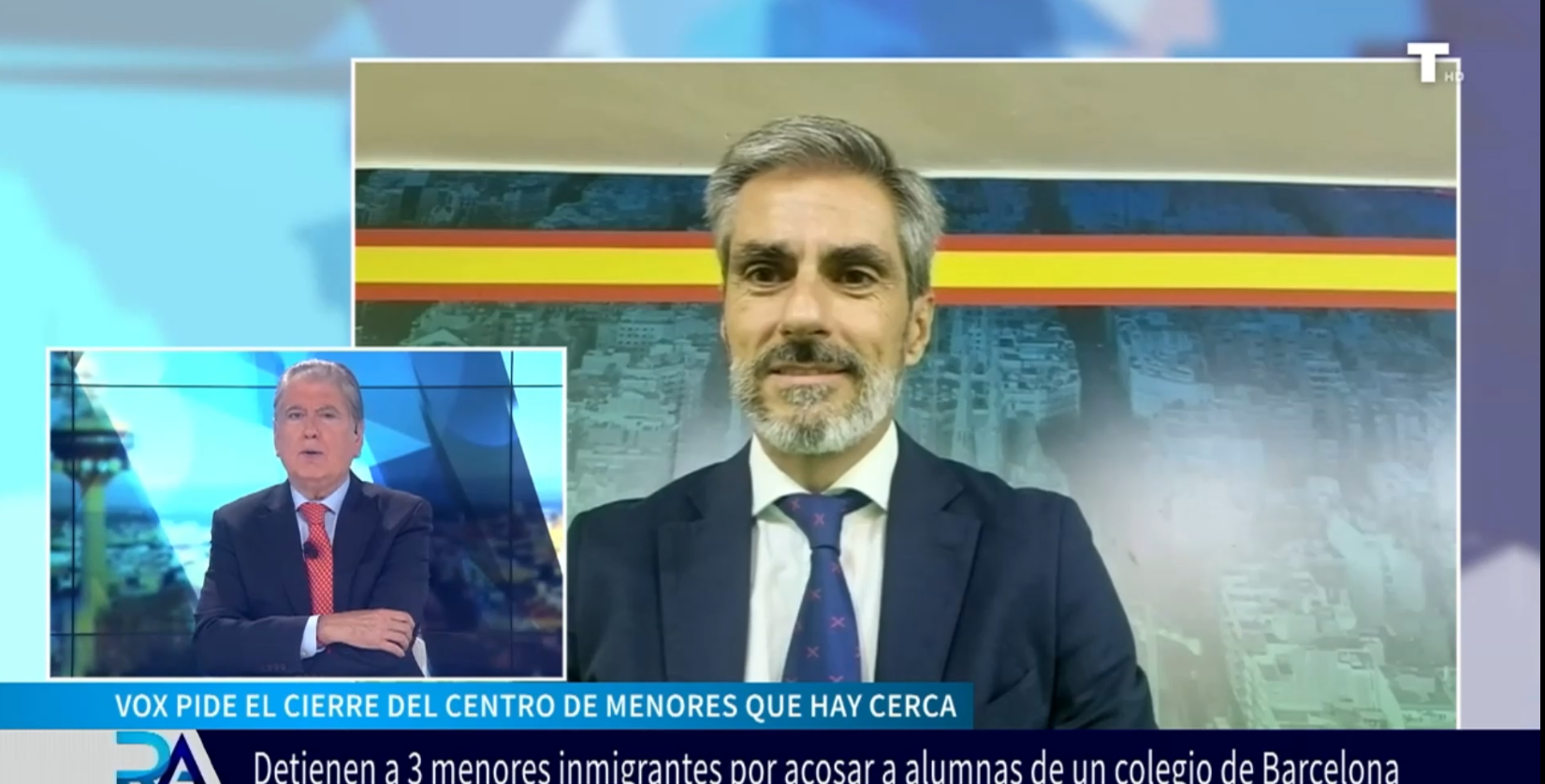  Gonzalo de Oro (VOX) pide el cierre del centro de Menas de la Calle Císter (Barcelona) por el acoso a niñas