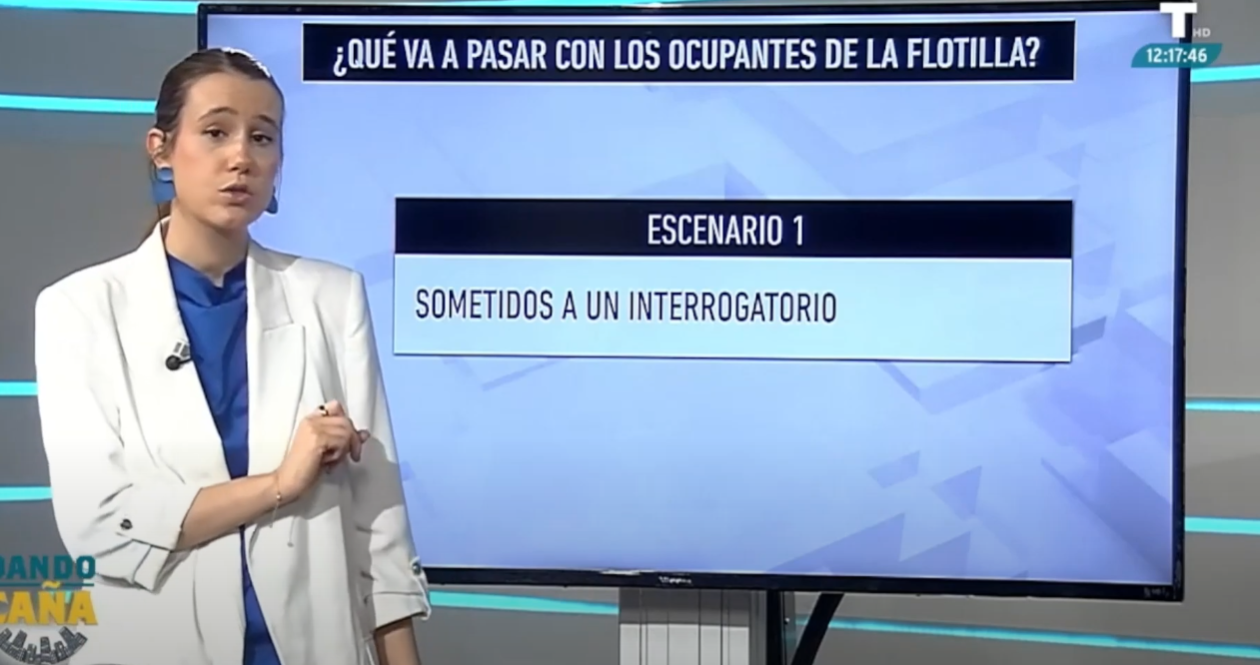 Deportación o prisión, ¿qué va a pasar con los ocupantes de la flotilla detenidos? 