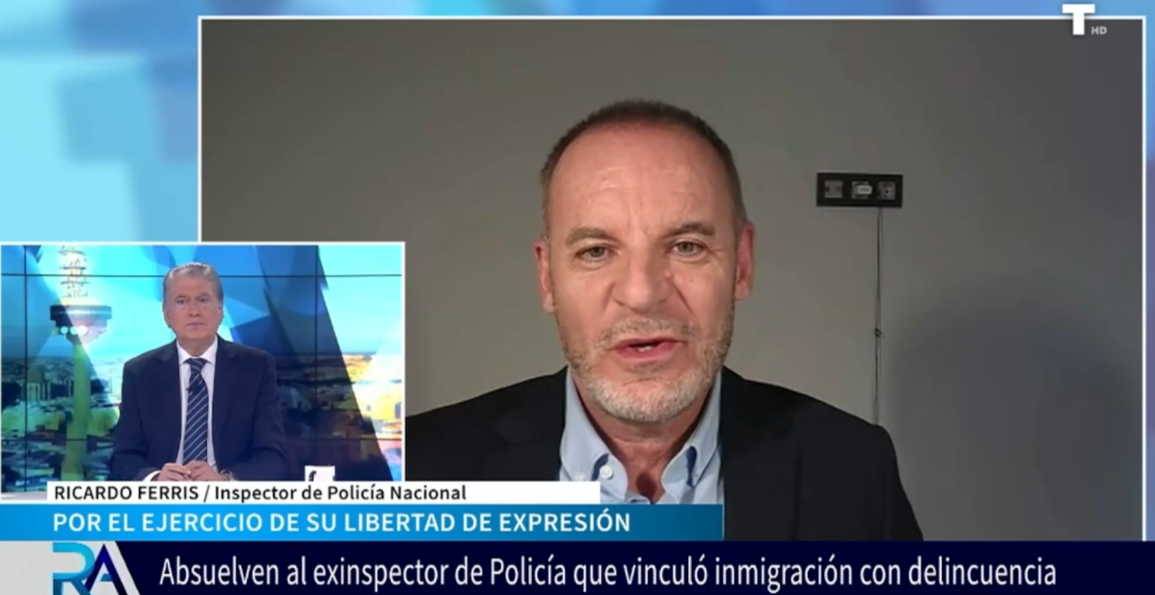 ABSUELTO POR UN DELITO DE ODIO. RICARDO FERRIS: «Interior me destituyó, se ensañó y me humilló»