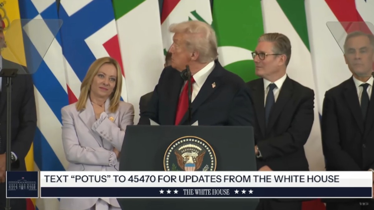 Trump interpela a Sánchez por el gasto en defensa: «¿Estáis ya trabajando con el tema del PIB?»