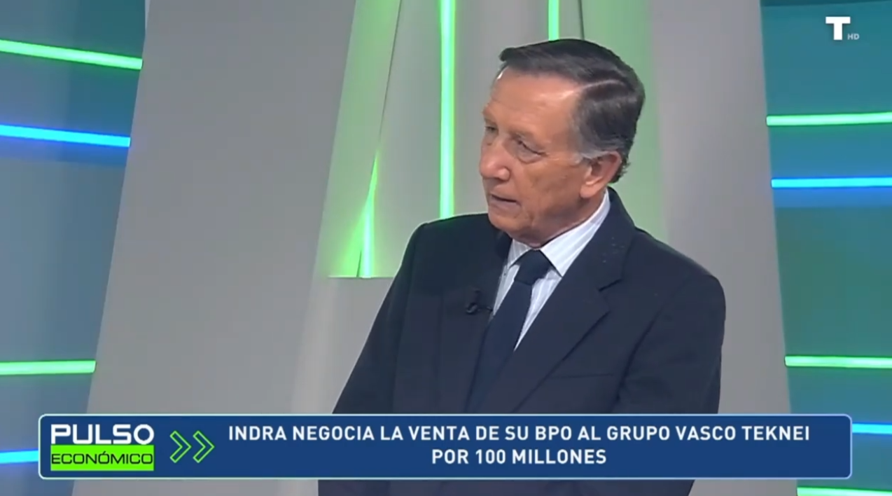 Juan Abellán sobre la venta del BPO de Indra al grupo vasco Teknei: “Esto es un monopoly político”