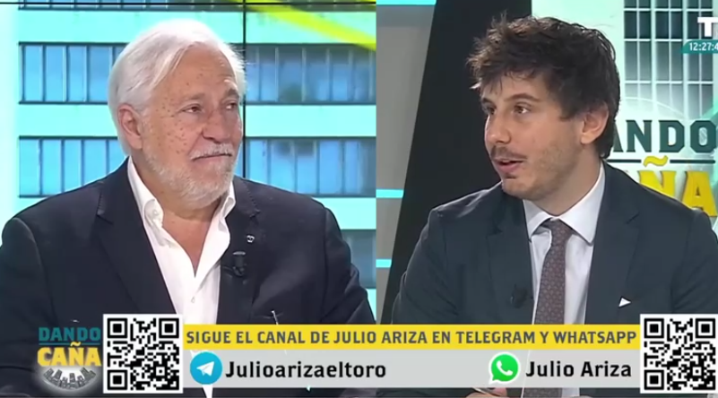 Julio Ariza carga sin complejos contra los «señores de la guerra» de Bruselas
