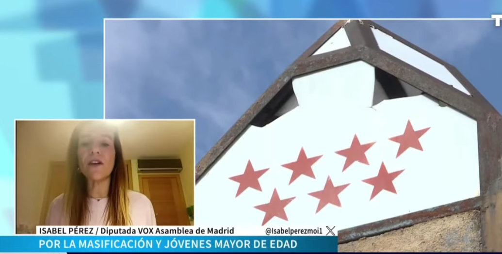 VIOLENCIA EN EL CENTRO DE MENAS DE HORTALEZA. Isabel Pérez Moñino (VOX): «Exigimos el cierre y que se hagan pruebas de edad