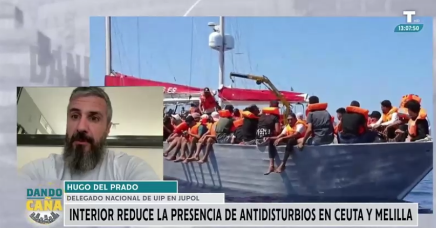 Marlaska reduce la presencia de antidisturbios en Ceuta y Melilla sin explicación alguna