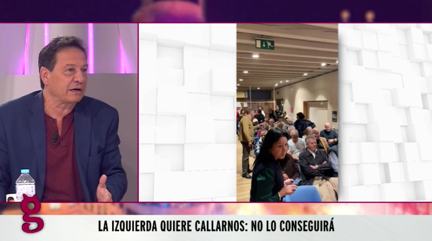 La izquierda intenta reventar un acto de Fernando Paz