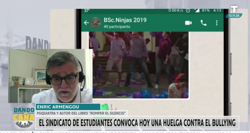 Los estudiantes, en huelga contra el bullying