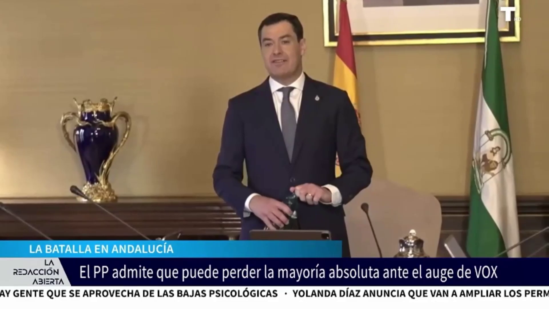 El auge de VOX hace tambalear la mayoría absoluta del PP en Andalucía