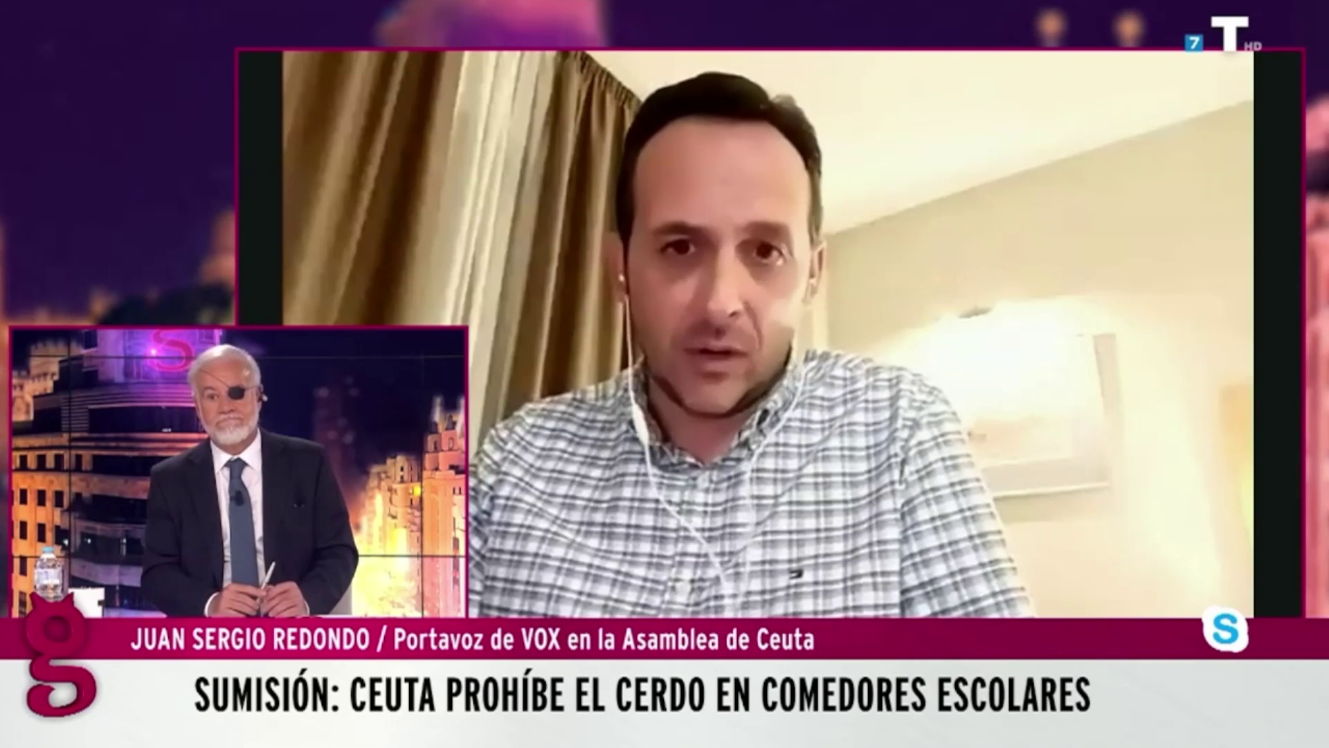El Gobierno y el PP prohíben el cerdo en los colegios de Ceuta