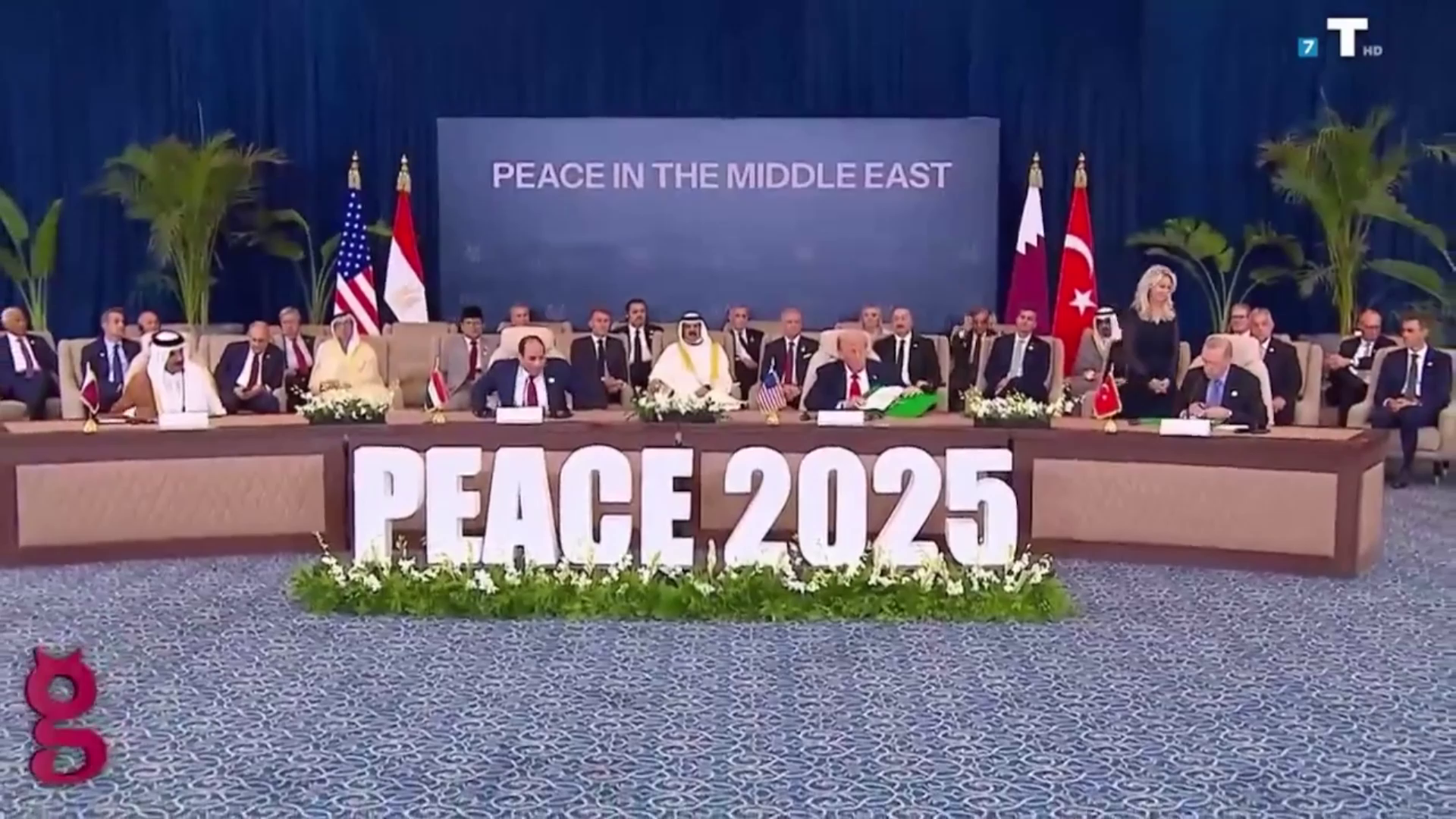 Donald Trump firma la paz histórica que cambia Oriente Próximo: “La guerra ha terminado”
