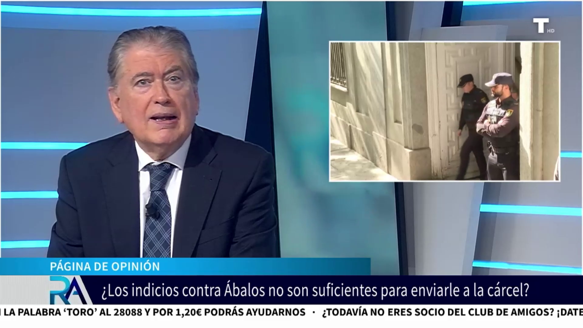 Xavier Horcajo se moja sobre la decisión del juez de mantener a Ábalos en libertad