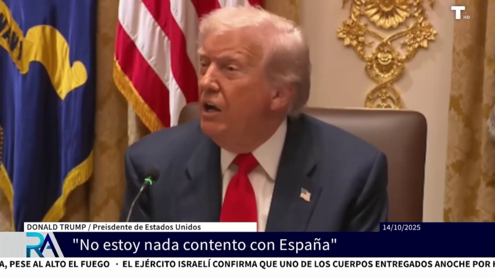 ARANCELES A ESPAÑA. Trump está temblando tras las amenazas de represalias de Yolanda Díaz.