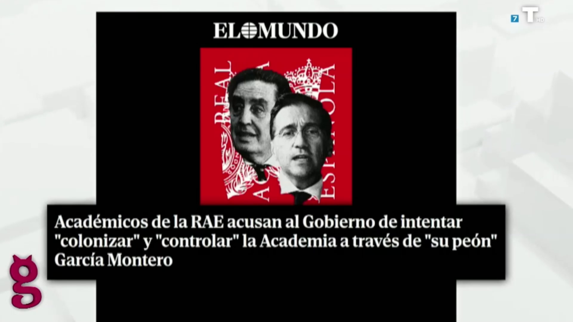 El Gobierno carga los cañones para asaltar la RAE