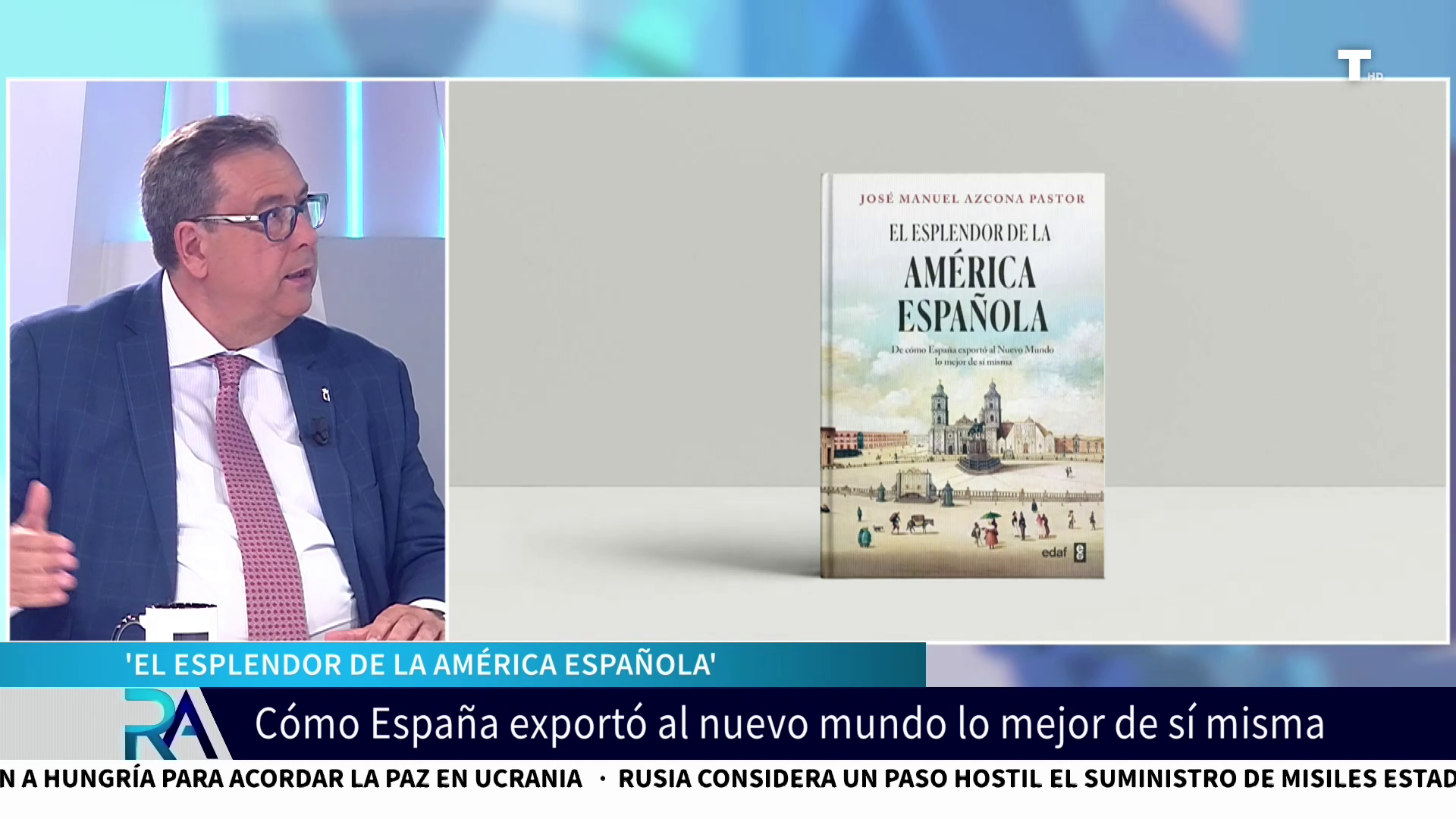 José Manuel Azcona, Catedrático de Historia Contemporánea URJC, presenta su nuevo libro: ‘El esplendor de la América española’