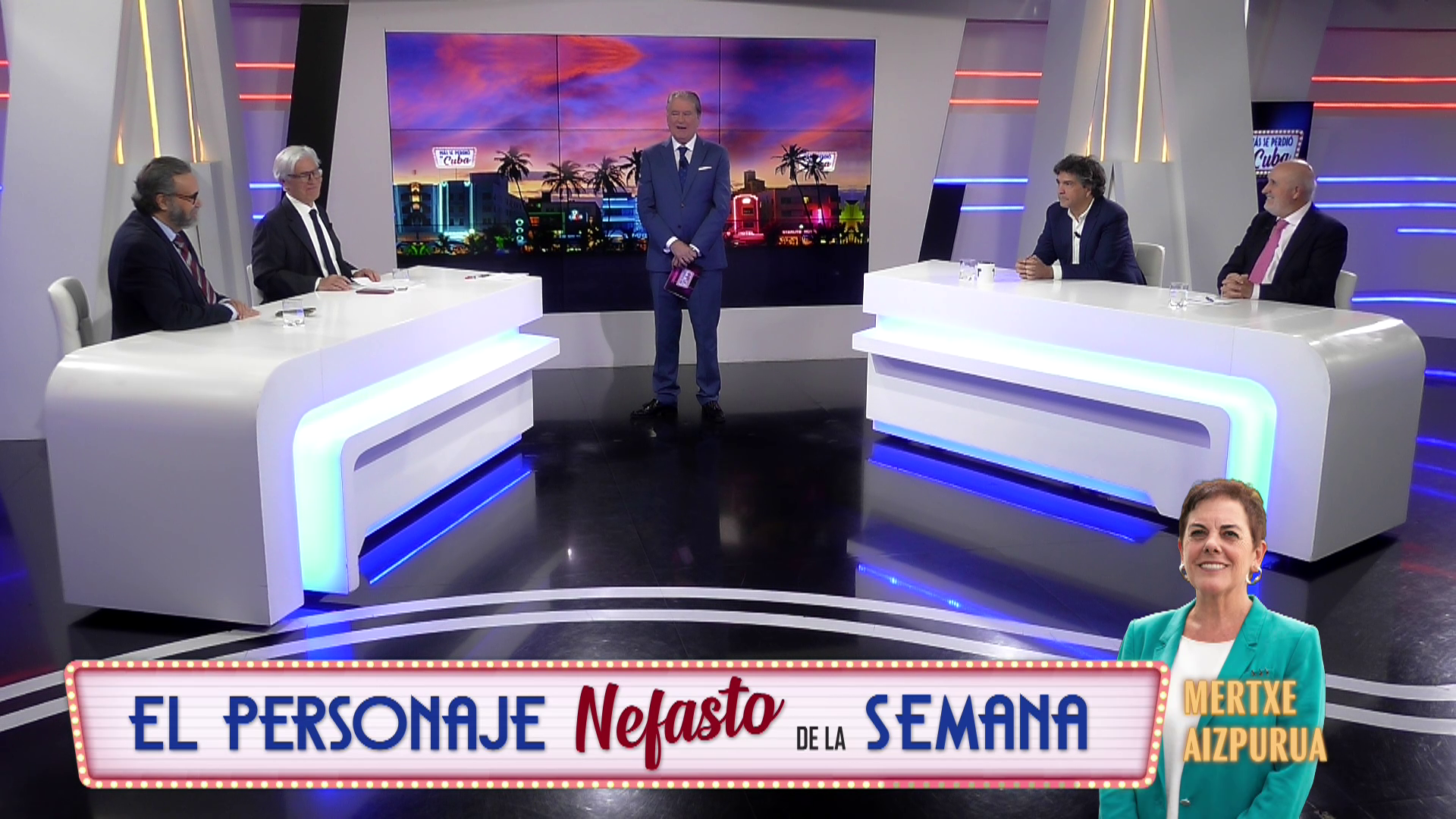 EL PERSONAJE NEFASTO DE LA SEMANA. Sánchez y Aizpurua se disputan el podio