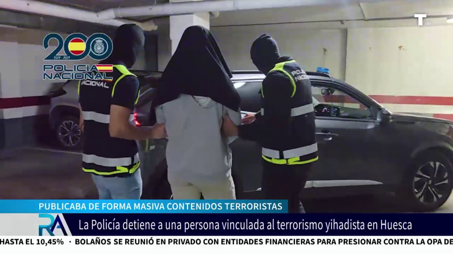 Detienen en Huesca a un yihadista que publicaba propaganda en redes de forma masiva