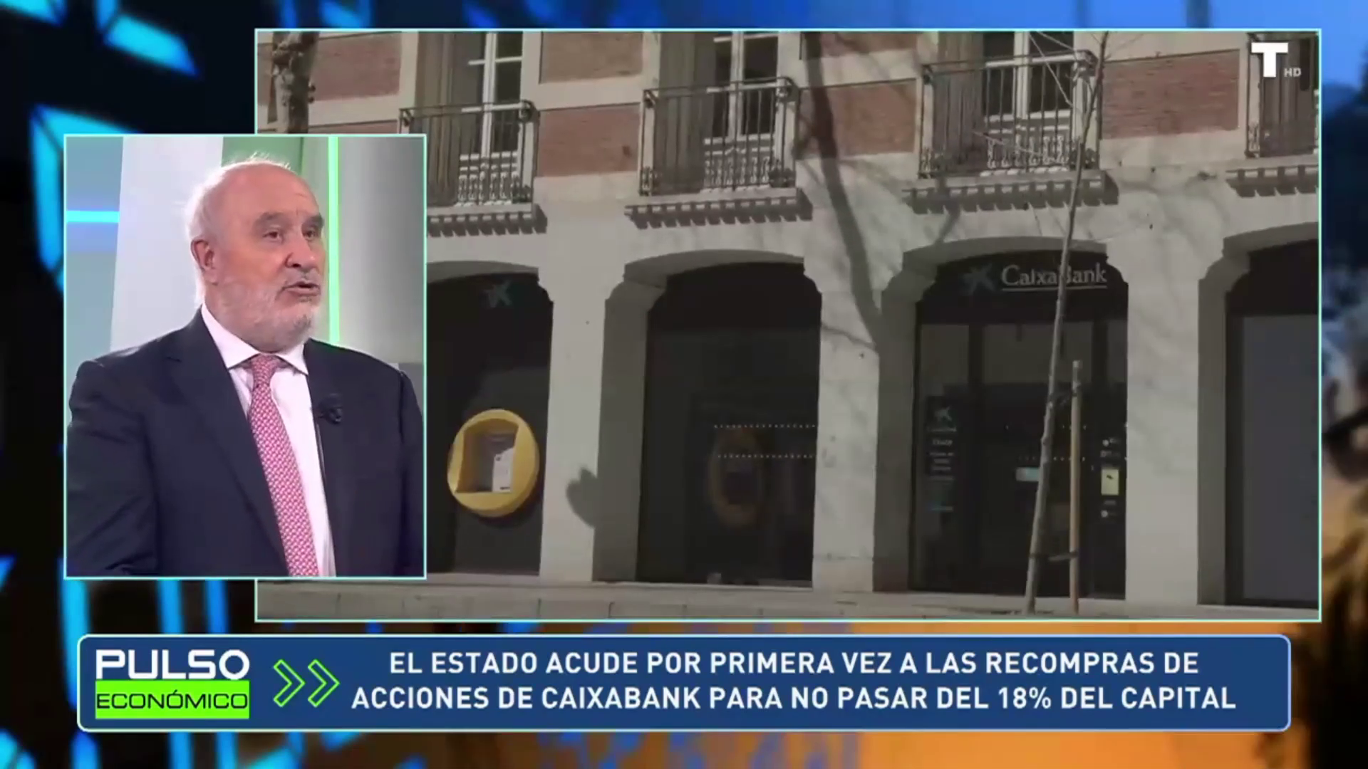 El Estado acude por primera vez a las recompras de acciones de Caixabank