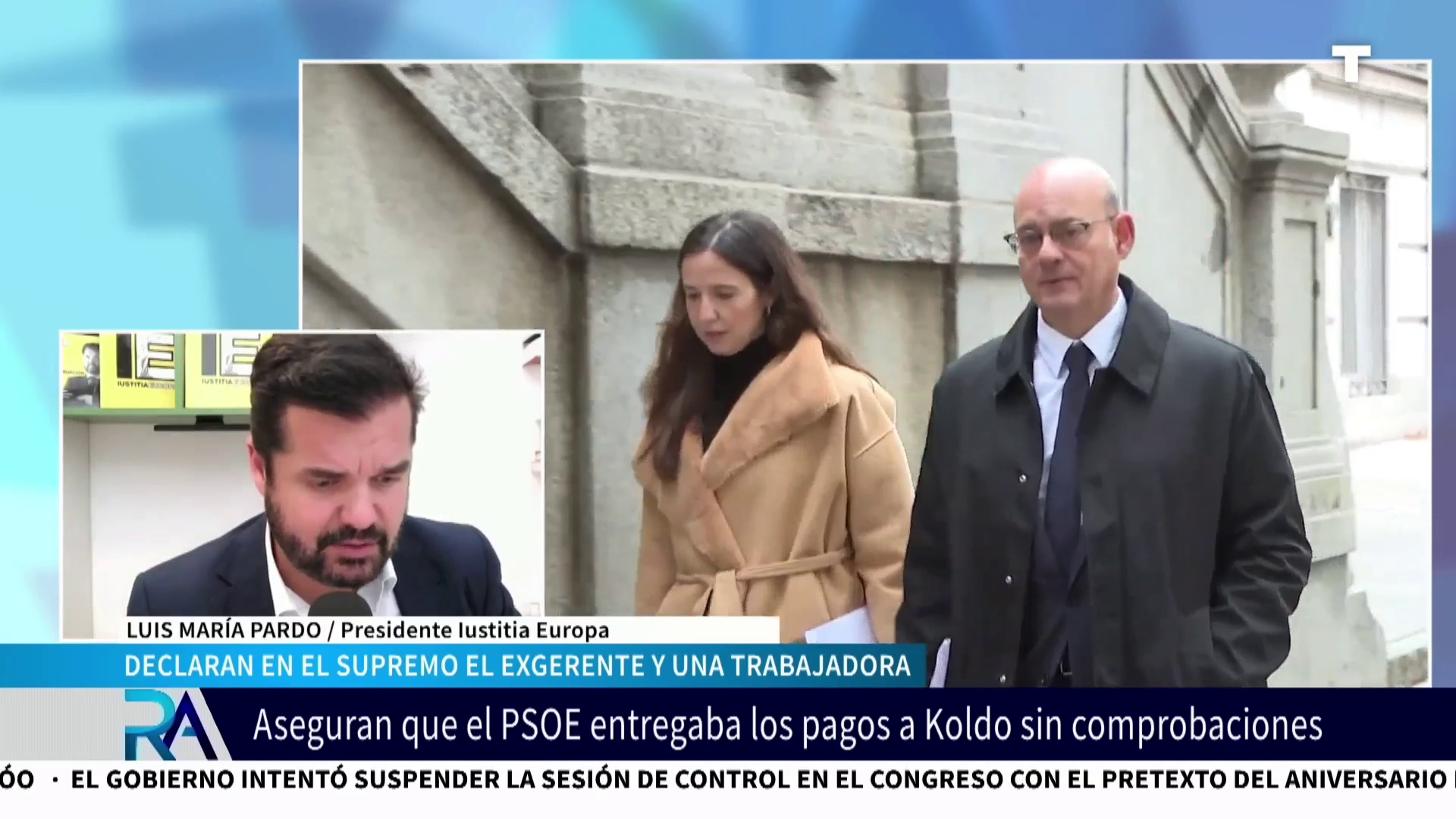 EXGERENTE Y UNA TRABAJADORA DEL PSOE, ANTE EL SUPREMO | Iustitia Europa: «La gran pregunta es, ¿Cómo justificaban los gastos?»