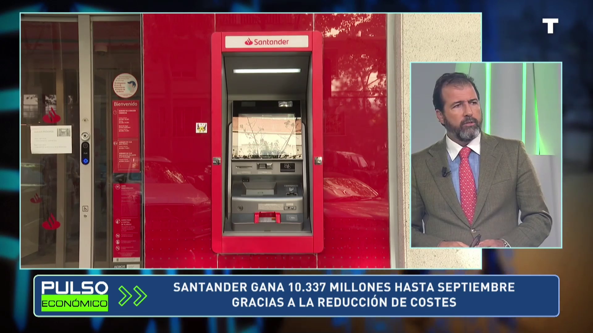 José Ignacio Enríquez: «Las cifras del Santander son apabullantes, para felicitar al banco»