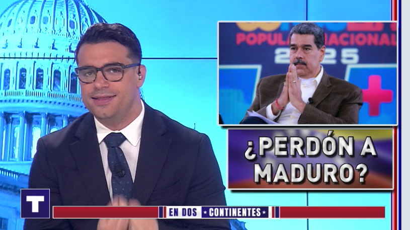 Maduro desafía, con una espada, a Donald Trump