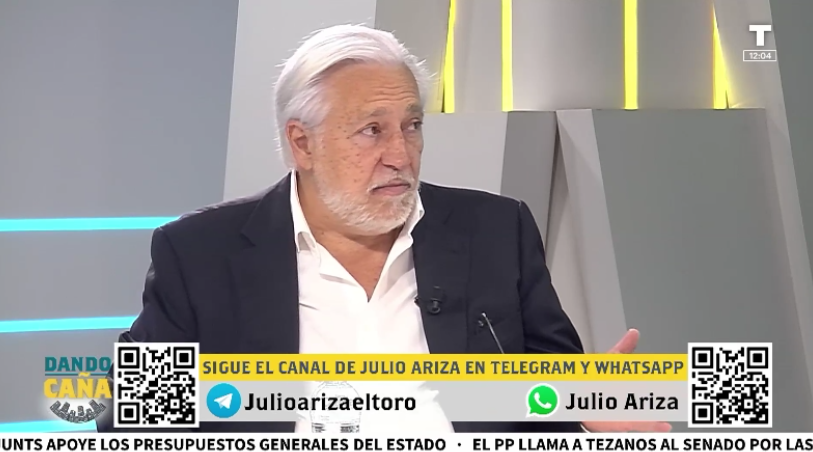 Julio Ariza asegura que cada vez hay menos libertad de expresión