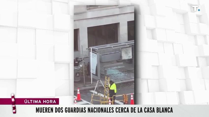 Hieren a dos miembros de la Guardia Nacional en Washington