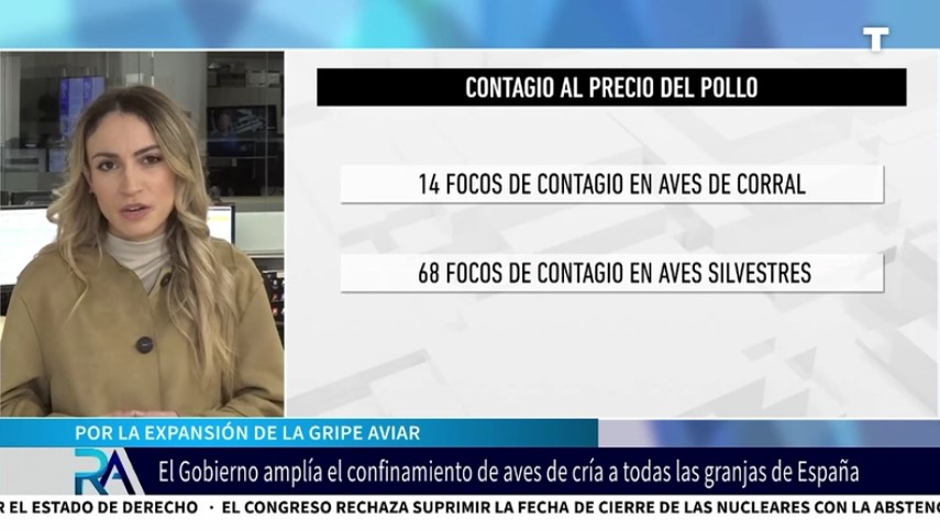 El Gobierno amplía el confinamiento de aves de cría a todas las granjas de España