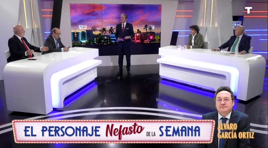 EL PERSONAJE NEFASTO DE LA SEMANA: Álvaro García Ortiz, ganador por goleada