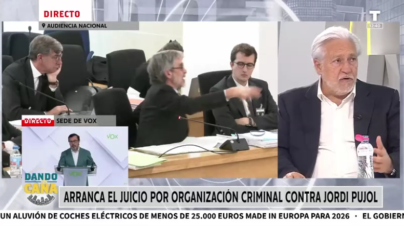 Julio Ariza repasa los años de mandato de Jordi Pujol como presidente de Cataluña
