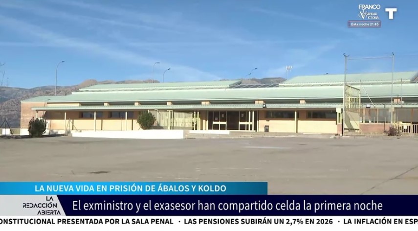 Del escaño a la celda: Ábalos y Koldo, los nuevos inquilinos de Soto del Real