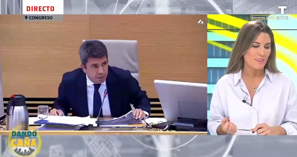 Tenso encuentro entre Rufián y Mazón en el Congreso: «Es un psicópata. Ojalá pague con cárcel lo que ha hecho»