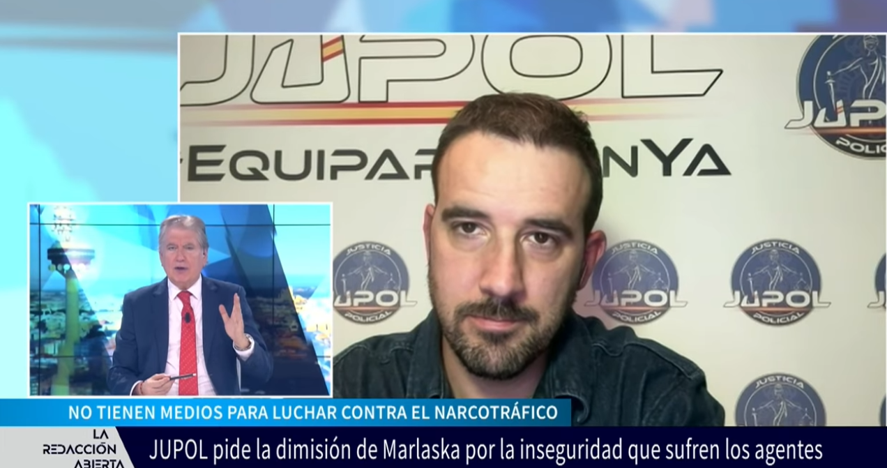 JUPOL pide la dimisión de Marlaska: «Luchamos contra el narcotráfico con las manos atadas».