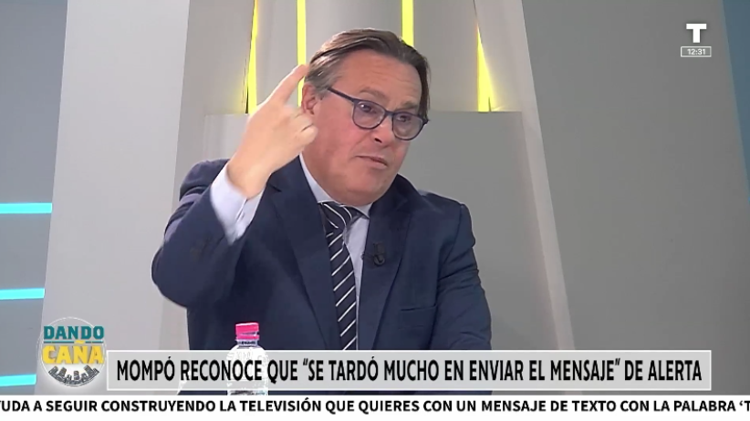 Mompó reconoce que «se tardó mucho» en enviar el mensaje de alerta