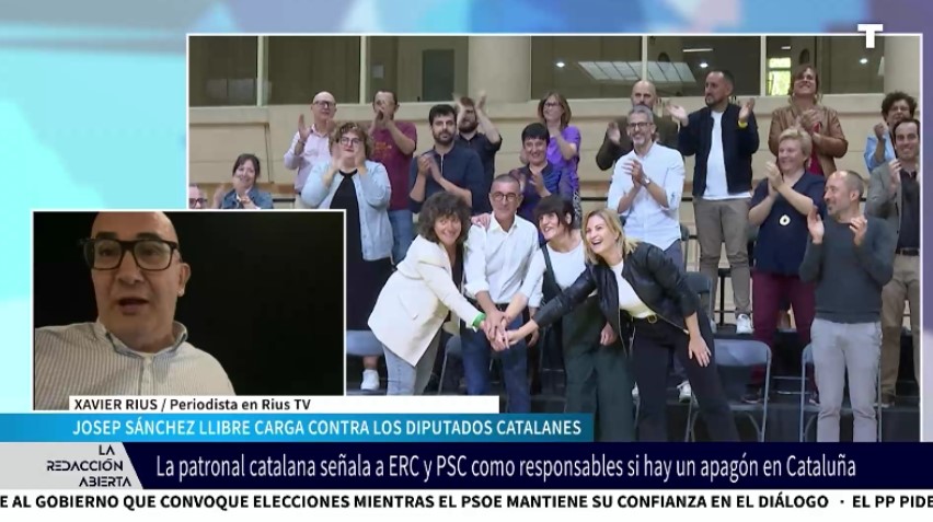 Xavier Rius: «Junts está en muchas ocasiones más cerca del PP que del PSOE»