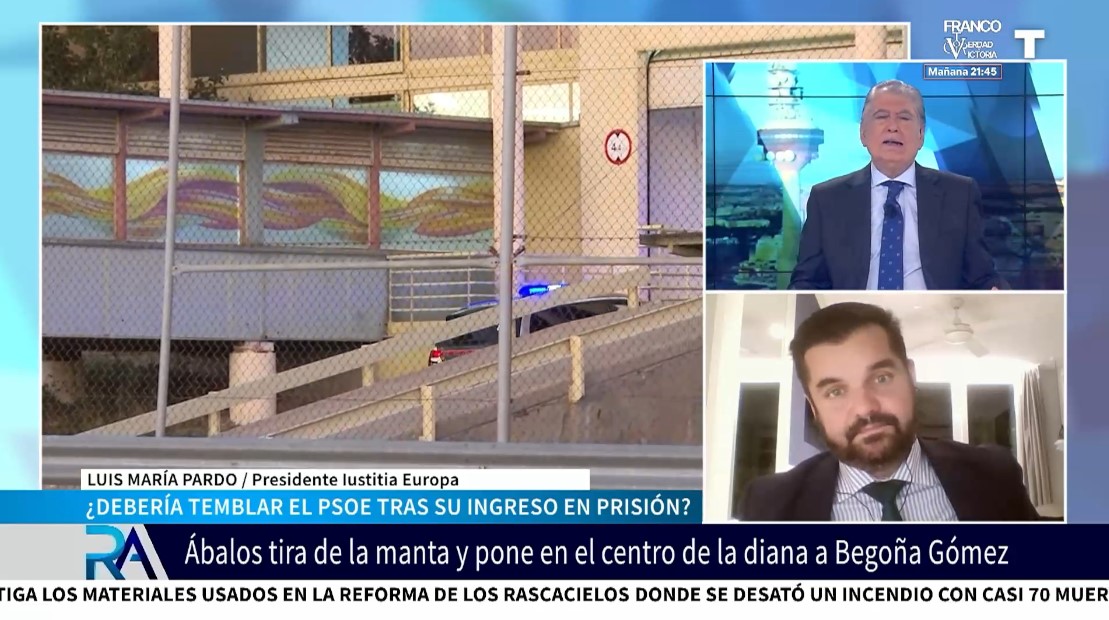 Iustitia Europa: «Esta provisional podría tenerlos en prisión hasta noviembre de 2035»