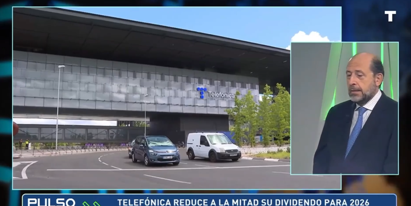 Telefónica reduce a la mitad su dividendo para 2026 y se desploma en bolsa