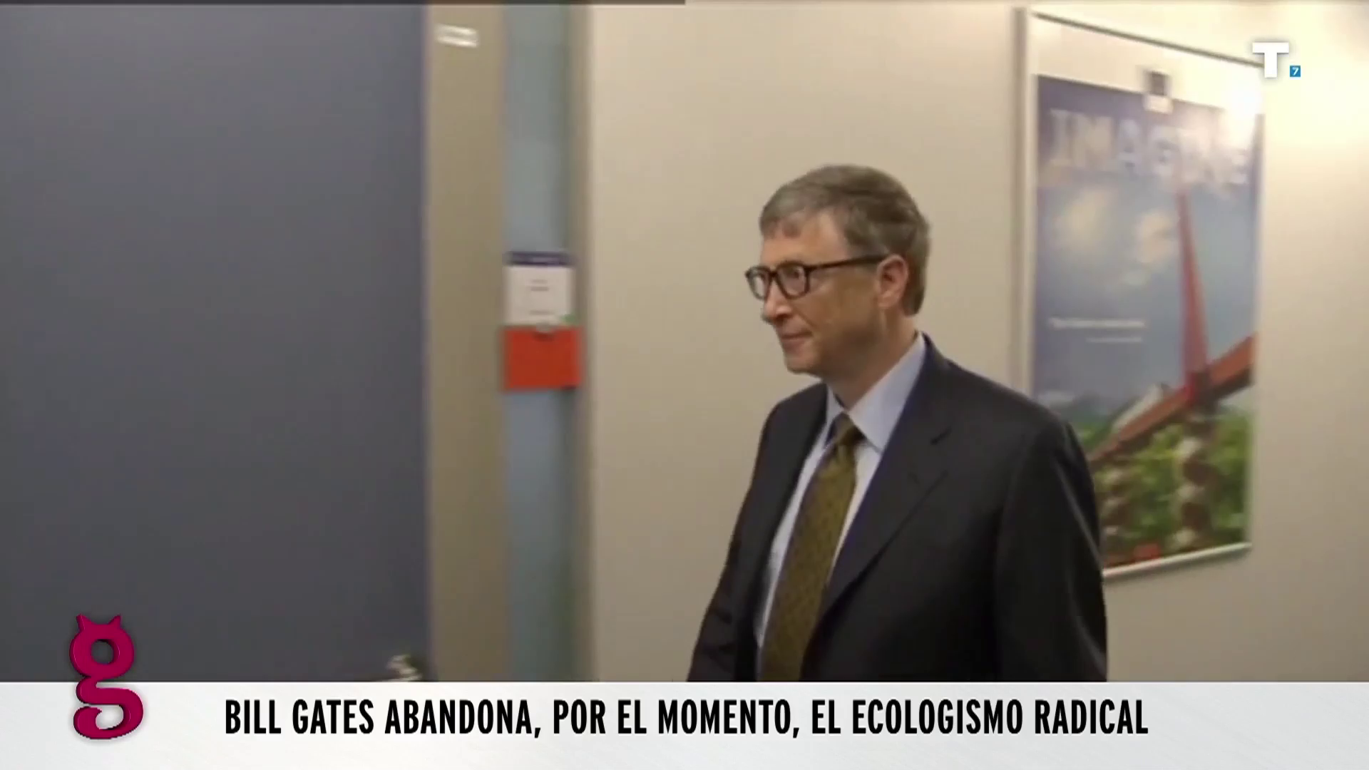 Bill Gates se baja del barco ecologista radical