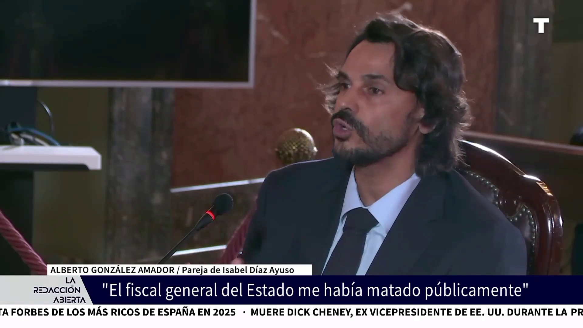 González Amador acusa al Fiscal General de MATARLO públicamente