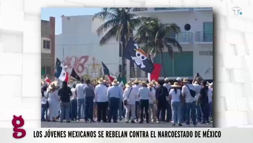 La Generación Z sale a protestar en las calles de México contra el narcoestado