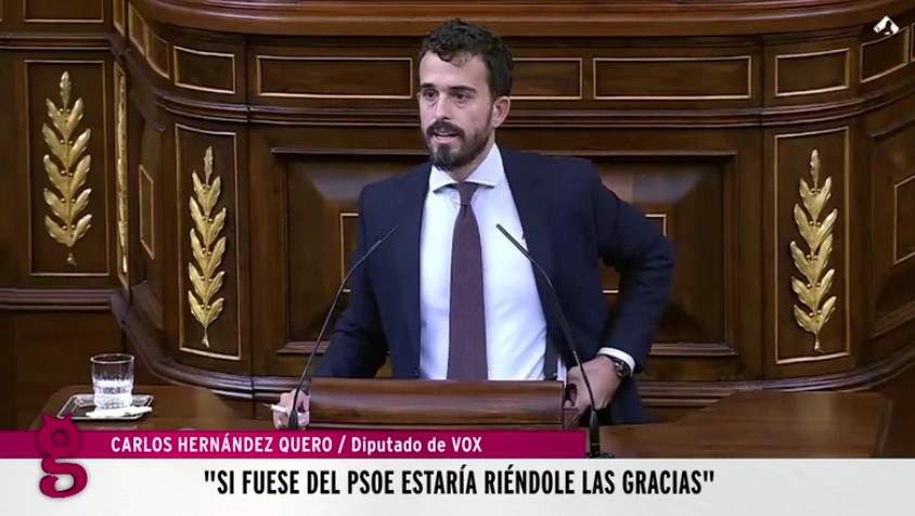 Quero carga contra Rufián y hace temblar la Cámara