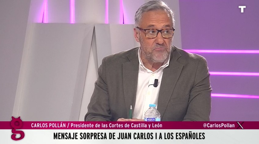 Carlos Pollán: «No entiendo como este rey emérito debe estar fuera de España»