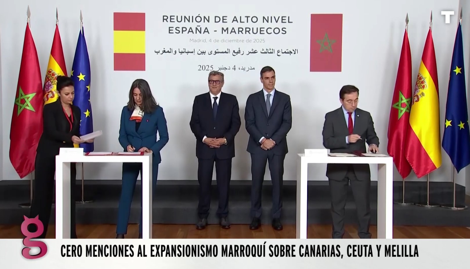 Marruecos acorrala y humilla a España en Moncloa