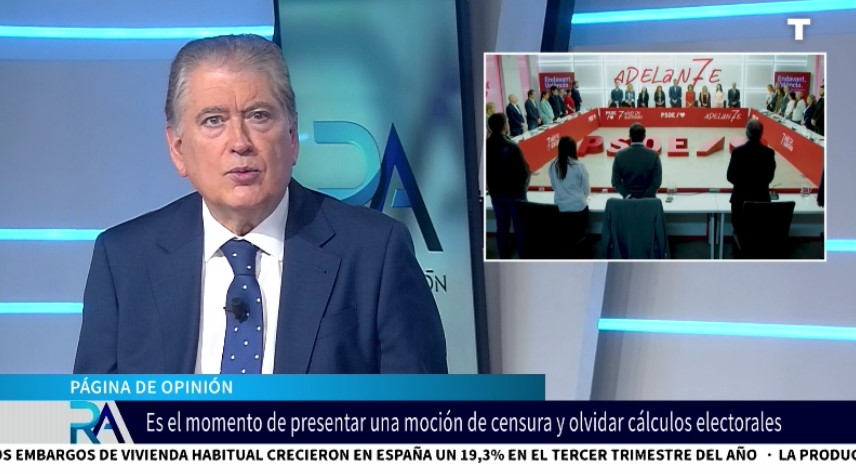 «No es tiempo de cálculo electoral» Horcajo aboga por una moción de censura y lanza un mensaje a Feijóo