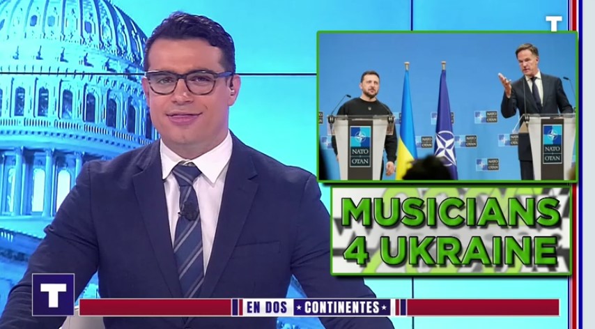 Rutte y Von Der Leyen cantan al son de Ucrania