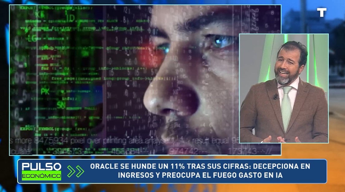 Oracle se hunde un 11% tras sus cifras: decepciona en ingresos y preocupa el fuerte gasto en IA