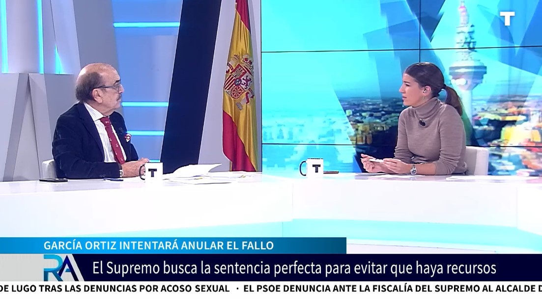 Javier Borrego: «La sentencia contra García Ortiz es algo que roza la perfección»