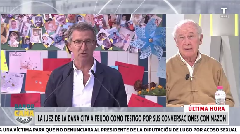 Feijóo, citado como testigo por sus conversaciones con Mazón