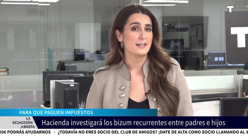 Hacienda controlará los Bizum de padres a hijos a partir del 1 de enero