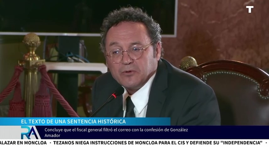 El Supremo confirma que García Ortiz filtró el correo: fue él o alguien con su conocimiento